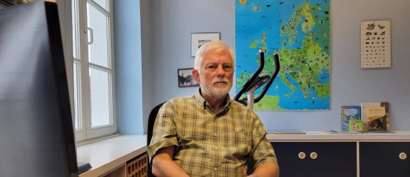 Kinderarzt Günter Menge sucht nach einem Nachfolger für seine Praxis in Lemgo. - © Vasco Stemmer/Archivfoto