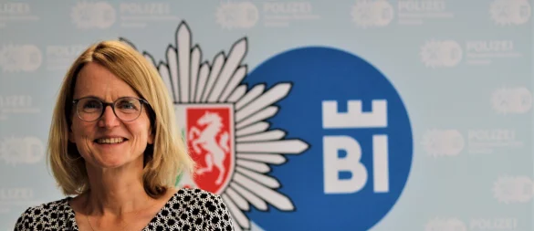 Sandra Müller-Steinhauer ist seit 2022 Polizeipräsidentin in Bielefeld. - © Lukas Brekenkamp