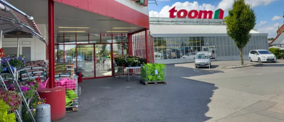 Der Toom-Baumarkt an der Oldentruper Straße 236 schließt. - © Andreas Zobe