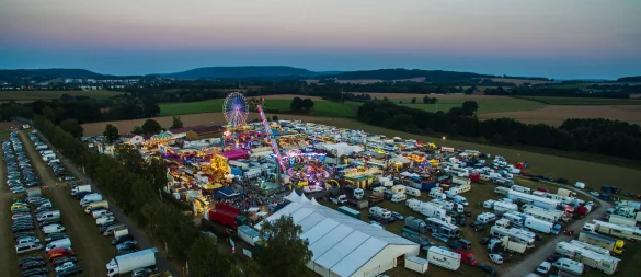 Für die Lipper ist der Wilbaser Markt immer schon ein Magnet gewesen. Und der darf auch nicht einfach so untergehen, finden die Unterzeichner einer Online-Petition. Repro: Silke Buhrmester - © Geoinfo Kreis Lippe, René Heistermann