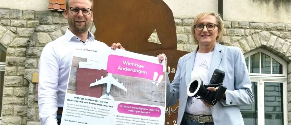 Die Stadt Barntrup hat sich bewusst gegen die Anschaffung eines eigenen Fototerminals im Bürgerbüro entschieden, um keine Konkurrenz zum örtlichen Handel zu schaffen. - © Stadt Barntrup