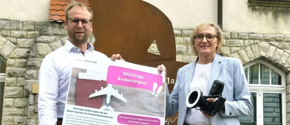 Die Stadt Barntrup hat sich bewusst gegen die Anschaffung eines eigenen Fototerminals im Bürgerbüro entschieden, um keine Konkurrenz zum örtlichen Handel zu schaffen. - © Stadt Barntrup