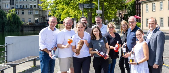Die Detmolder Werbegemeinschaft "Die Händler" freut sich auf ein entspanntes Fest zum Genießen. - © Werbegemeinschaft Detmold