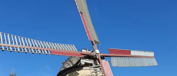Die Holländerwindmühle in Bentorf. - © Museumsverein Kalletal