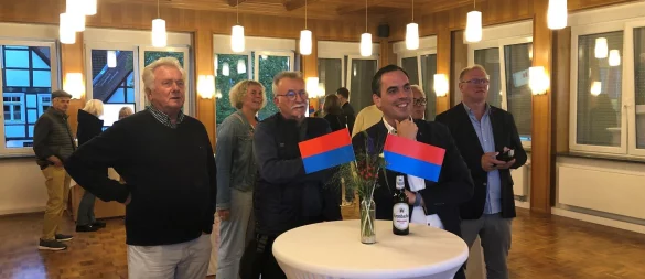 Torben Blome freut sich über seine konkurrenzlose Wiederwahl. - © Juliane Lehmann