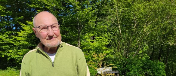 Helmuth Schmeißber hat seine Kindheit während der Naziherrschaft in Lemgo vebracht. - © Vasco Stemmer