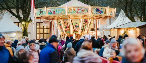 Im Kurpark Bad Meinberg wirds vorweihnachtlich. - © Gesundtourismus