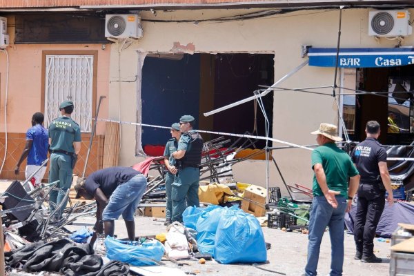 Ein Brand konnte schnell gelöscht werden. - © Martín C./EUROPA PRESS/dpa