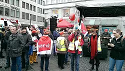 Verdi rechnet mit 7.000 Streikenden aus ganz OWL - &copy; FOTO: CHRISTIAN SCHWEPPE