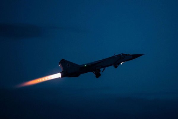 Die MiG-31 gehört zu den Standardmodellen der russischen Luftwaffe. (Archivbild) - © Uncredited/Russian Defense Ministry Press Service/AP/dpa