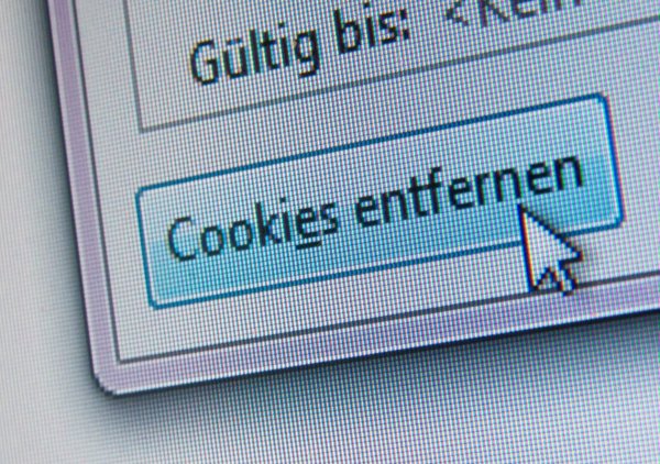 Cookies werden per Mausklick gelöscht - © Foto: Andrea Warnecke/dpa-tmn