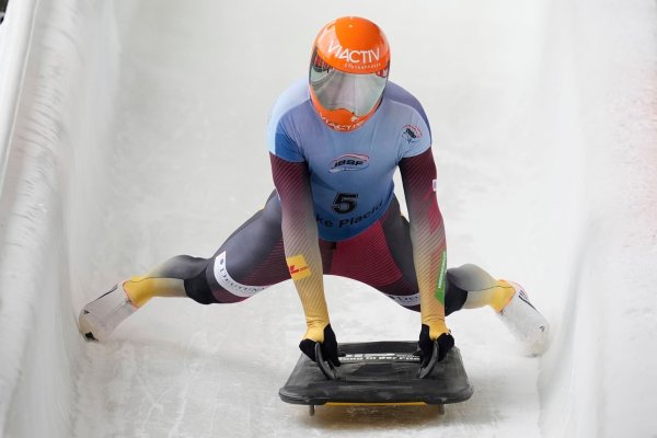 Axel Jungk holte WM-Bronze im Skeleton. - © Julia Demaree Nikhinson/AP/dpa