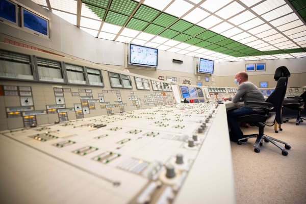 AKW Brokdorf - © Foto: Christian Charisius/dpa