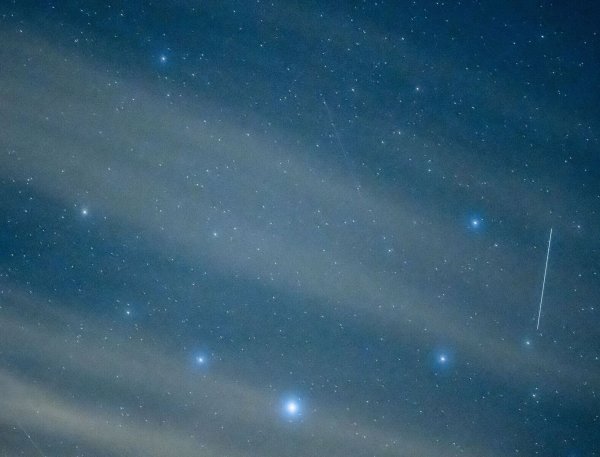 Das Sternbild Nördliche Krone, wo T Coronae Borealis aufleuchten soll - © Patrick Pleul/dpa