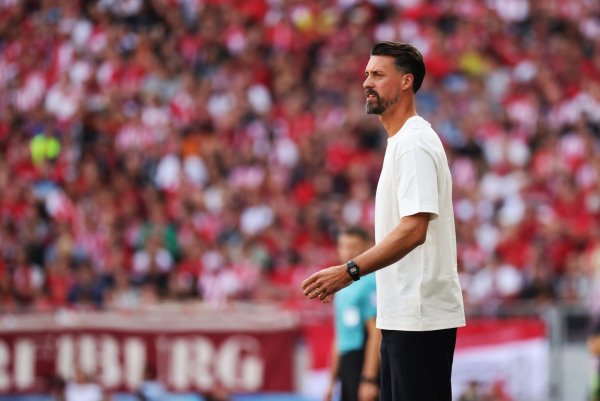 Erstes Bundesligaspiel als Trainer: Sandro Wagner. - © Philipp von Ditfurth/dpa