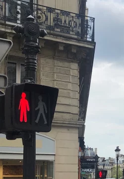 Rote Ampeln werden in Frankreich gerne auch ignoriert. - &copy; Michael Evers/dpa