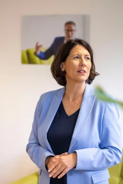 Die rheinland-pf&auml;lzische Wirtschafts- und Verkehrsministerin Daniela Schmitt will auch FDP-Landesvorsitzende werden. (Archivbild) - &copy; Helmut Fricke/dpa