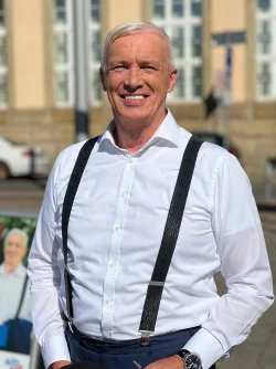 Tritt in in zwei Wochen gegen den parteilosen Amtsinhaber Kai Buchmann an: J&ouml;rg Prophet. - &copy; Silvio Dietzel/dpa