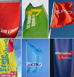 Linke und Grüne in NRW verzeichnen seit dem Ende der Ampel-Koalition einen Mitgliederboom (Symbolbild) - © Stratenschulte/Nietfeld/dpa