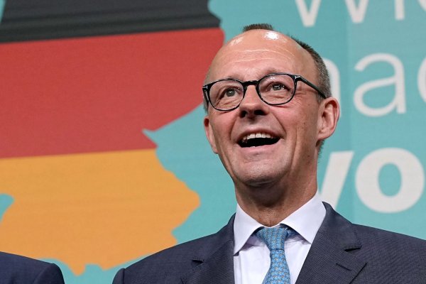 Friedrich Merz (CDU) hat beste Chancen Kanzler zu werden. - © Michael Kappeler/dpa