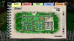 Die Stadt-Karte von Snoopy & The Great Mystery Club zeigt die liebevoll gestaltete Peanuts-Welt. - © Cradle Games