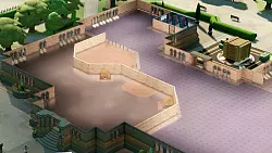 Zu Beginn haben wir zwei Exponate und viel Ausstellungsfl&auml;che - &copy; Two Point Studios