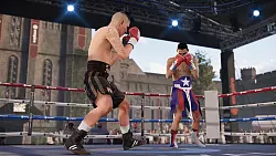 In diesem Fight des "Mexican Monster"-DLC treten Fernando Vargas (l.) und der legendäre Héctor Macho Camacho gegeneinander an. - © Steel City Interactive