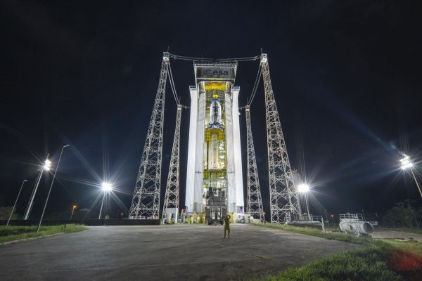 Noch kann die Vega C nicht erneut ins All fliegen. (Archivbild) - © M. Pédoussaut/Esa/dpa