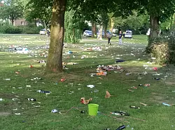 Mit den Einschr&auml;nkungen durch das Coronavirus d&uuml;rfte auch das M&uuml;llaufkommen in Lippes Kommunen an diesem Feiertag deutlich geringer ausfallen. - &copy; Archiv: Stadt Lemgo