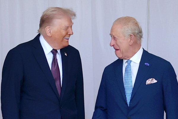 Trump bezeichnet König Charles III. als Freund. - © Chris Jackson/PA Wire/dpa