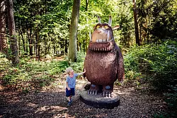 Der Gr&uuml;ffelo-Pfad in der Gartenschau Bad Lippspringe ist ein Magnet f&uuml;r kleinere Kinder. - &copy; Besim Mazhiqi