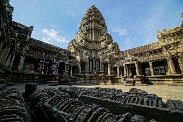 Die Tempelanlagen von Angkor waren bis zum 15. Jahrhundert das Zentrum des Khmer-Königreichs. - © Robert Günther/dpa-tmn