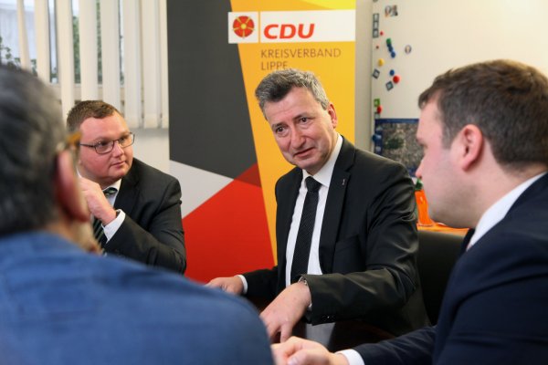 Der 56-Jährige CDU-Landratskandidat Jens Gnisa möchte seine Schwerpunkte auf die Themenbereiche Sicherheit, Ordnung und Mobilität legen. - © Bernhard Preuss