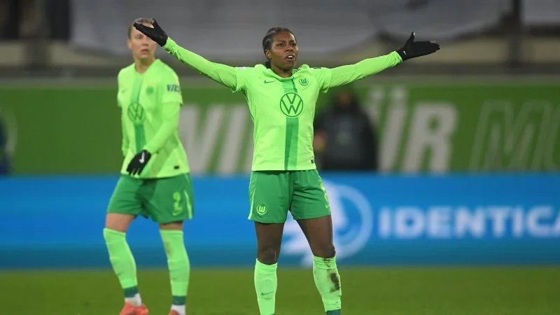 Brachte ihr Team auf Siegkurs: Lineth Beerensteyn vom VfL Wolfsburg - &copy; Swen Pf&ouml;rtner/dpa