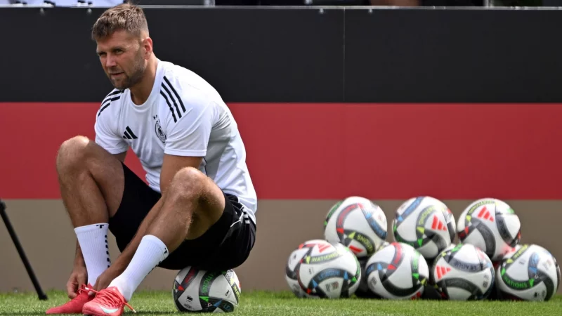 Niclas Füllkrug hat sich erneut verletzt - und verpasst deshalb die Länderspiele. (Archivbild) - © Federico Gambarini/dpa