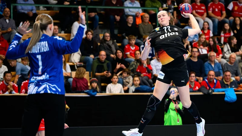 Die deutschen Handballerinnen haben den WM-Test in der Schweiz klar gewonnen. - &copy; Marco Wolf/dpa