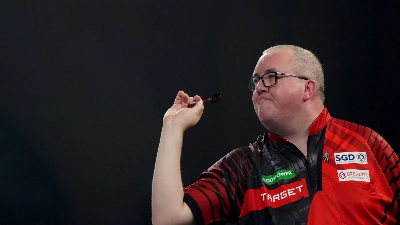 Wurde emotional nach seinem Einzug in die dritte Runde: Stephen Bunting. - &copy; Bradley Collyer/PA Wire/dpa