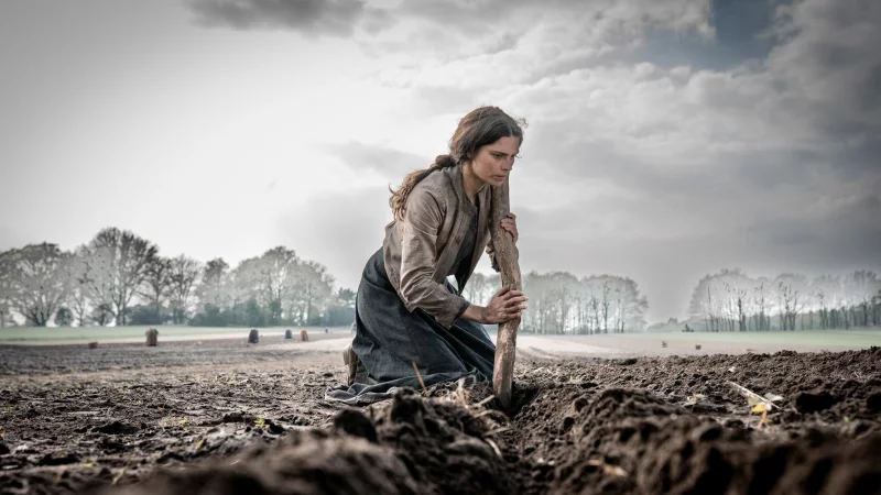 Schauspielerin Harriet Herbig-Matten in der ARD-Historienserie «Schwarzes Gold». - © Boris Laewen/NDR/dpa