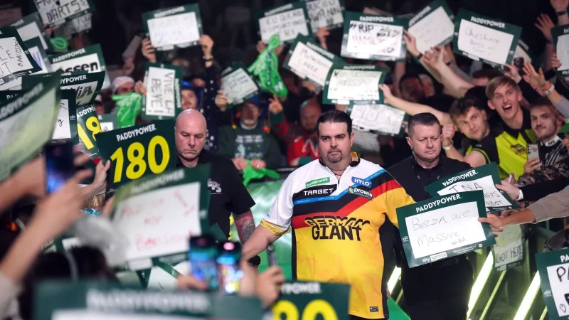 Gabriel Clemens bei seinem Einlauf. - &copy; John Walton/PA Wire/dpa