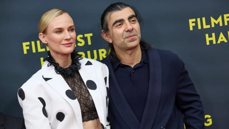 Diane Kruger und Fatih Akin bei der «Amrum»-Deutschlandpremiere in Hamburg Ende September. (Archivbild) - © Georg Wendt/dpa