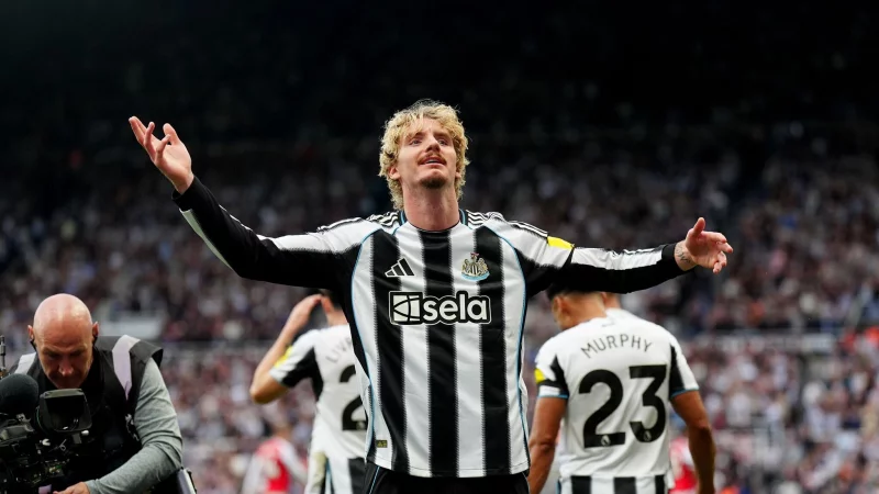 Nick Woltemade kann nicht p&uuml;nktlich zur Nationalmannschaft kommen. - &copy; Owen Humphreys/PA Wire/dpa