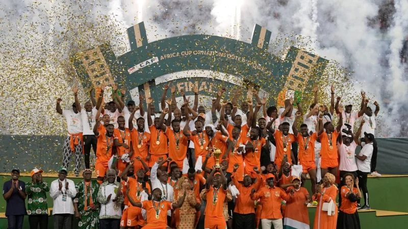 Die Elfenbeink&uuml;ste gewann den Afrika Cup 2024. (Archivbild) - &copy; Themba Hadebe/AP/dpa