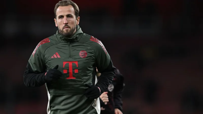 Harry Kane besitzt beim FC Bayern einen Vertrag bis Sommer 2027. - &copy; Sven Hoppe/dpa