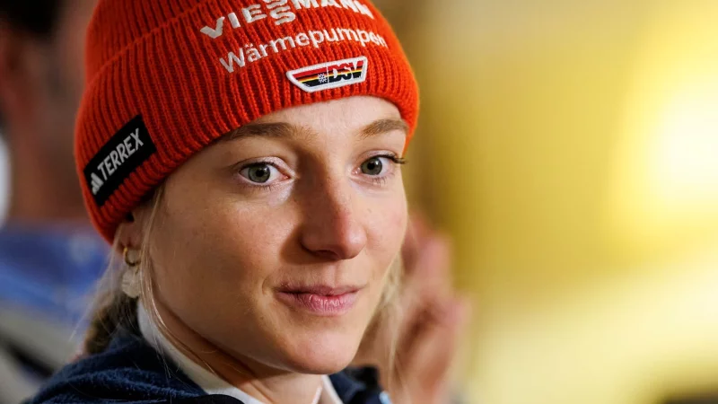 Katharina Schmid beendet ihre Karriere. - &copy; Daniel Karmann/dpa