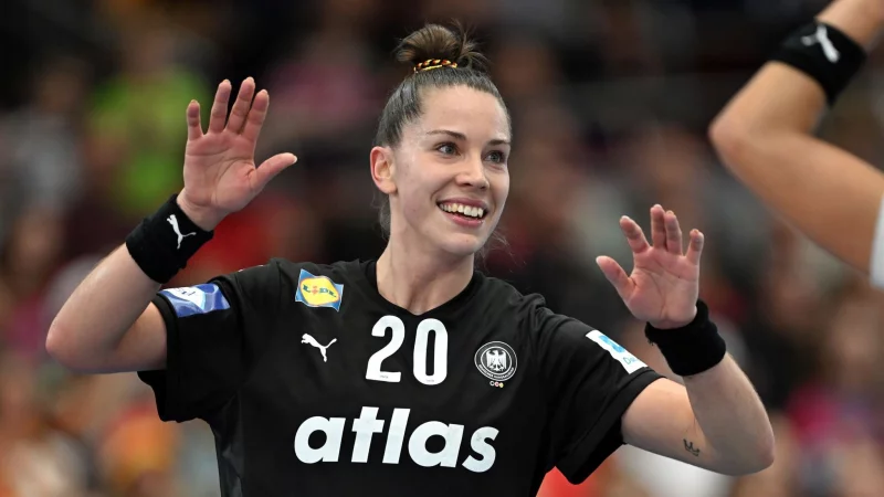 Emily Vogel spielt bei dieser WM ihr bestes Turnier seit Jahren. - © Federico Gambarini/dpa