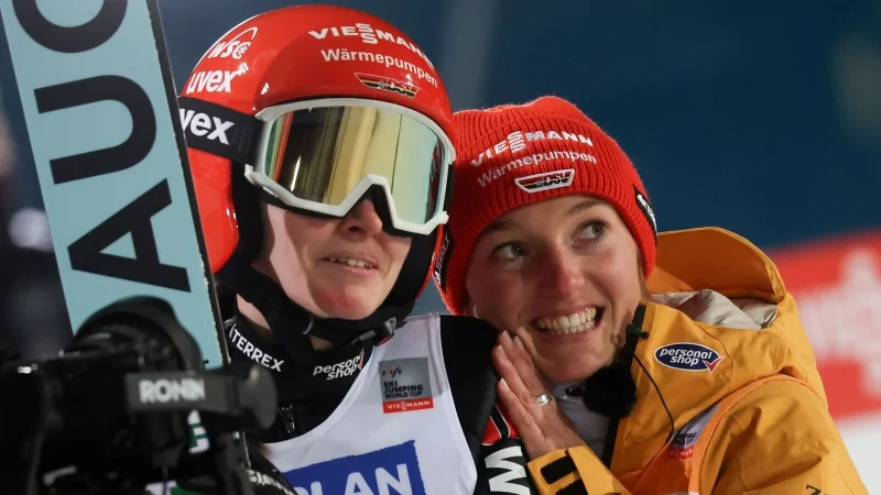 Freitag und Schmid sind Deutschlands gr&ouml;&szlig;te Hoffnungen. (Archivbild) - &copy; Karl-Josef Hildenbrand/dpa