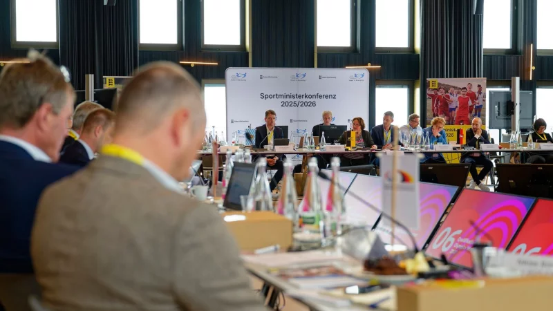 Die Sportminister bekräftigen ihre Unterstützung für eine deutsche Olympia-Bewerbung. - © Uwe Anspach/dpa