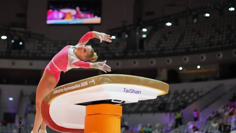 Karina Sch&ouml;nmaier muss eine schwere WM-Entt&auml;uschung verkraften. - &copy; Dita Alangkara/AP/dpa