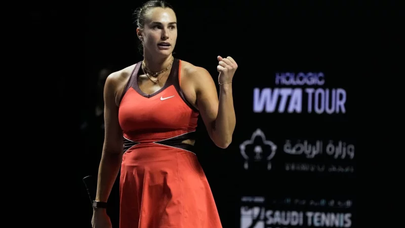 Aryna Sabalenka trifft im Duell der Geschlechter auf Nick Kyrgios. (Archivbild) - &copy; Fatima Shbair/AP/dpa