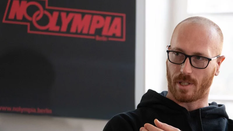 Berlins Olympiagegner starten ein Volksbegehren. - &copy; Markus Lenhardt/dpa